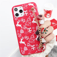 New Christmas Gift Silicone Case For iPhone 13 12 11 Series