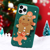 3D Doll TPU Soft Christmas Case For iPhone 13 12 11 Series