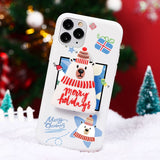 3D Doll TPU Soft Christmas Case For iPhone 13 12 11 Series