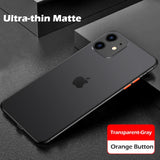 Luxury Contrast Color Protective Slim Case For iPhone 11 Series