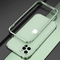 Original Luxury Aluminum Bumper Case Metal Frame Camera Lens for iPhone 12 Series