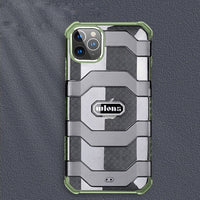 Translucent Airbag Anti slip Military Armor Case for iPhone 12 11 Series