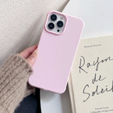 Shockproof Bumper Silicone Candy Color Soft Case For iPhone 15 14 13 12 series