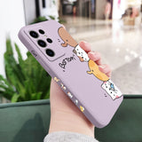 Cat Paw Soft Case For Samsung Galaxy S23 S22 S21 series