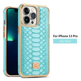 Luxury TPU Leather Case for iPhone 14 13 12 series