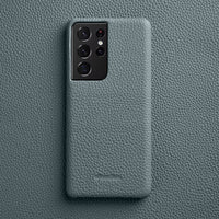 Luxury Fashion Premium Genuine Leather Case For Samsung Galaxy S21 Series