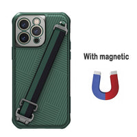 Wrist Strap Magnetic Case for iPhone 14 series