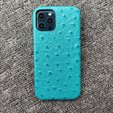 Full Grain Genuine Leather Cover For iPhone 12 11 Series