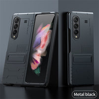 Luxury Hard Ultralight Armor Stylish Protection Kickstand Case for Samsung Galaxy Z Fold 3