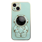 3D Astronaut Folding Stand Case for iPhone 13 12 11 Pro Max