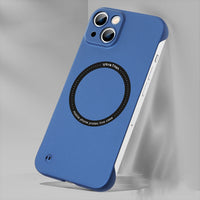 Frameless Slim Matte Magsafe Case for iPhone 13 12 11 Pro Max