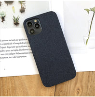 Luxury Fabric Soft Back Cover For iPhone 13 12 11 Series