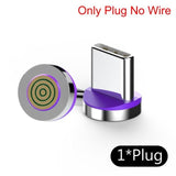 3A Quick Magnetic Charger 3.0 Micro USB Cable for Smarphone