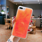 Night Luminous Quicksand Case For iPhone 12 11 Pro Max