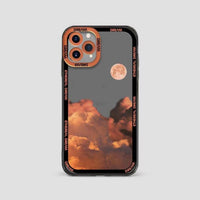 Sunset Clouds Pattern Camera Lens Protector Shockproof Case for iPhone 13 12 11 Series