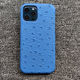 Full Grain Genuine Leather Cover For iPhone 12 11 Series