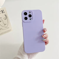 Liquid Silicone Camera Protect Case for iPhone 14 13 12 series