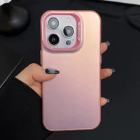 Luxury Matte Shockproof Bumber Solid Color Soft TPU Case For iPhone 15 14 13 12 series