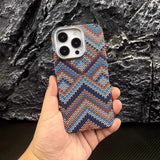 High-End Carbon Fiber Braided Texture Case For iPhone 15 14 13 series