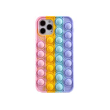 Push Bubble Soft Case For iPhone 12 11 Series