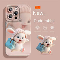 Angel Cartoon Shockproof Silicone Case for iPhone 15 14 13 12 series