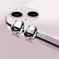 Metal Ring Lens Glass Camera Protector For iPhone 15 series