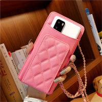 Luxury Crossbody Cellphone Pouch for iPhone Samsung Huawei