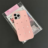 Breathable Hole Matte Soft Silicone Cases For iPhone 14 13 12 series