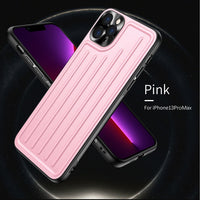 Leather Metal Camera Protector Shockproof Case For iPhone 13 12 11 Series