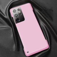 Ultra Thin Matte Frameless Cover Case For Samsung Galaxy S21 S20 Note 20 Series