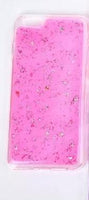 Cute Exclusive Customize Name Personal Glitter soft phone case For 5s SE 6s 7 8 X
