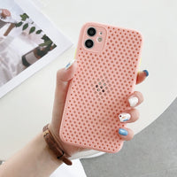 Heat Dissipation Breathable Cooling TPU Soft Cases For iPhone 11 Series