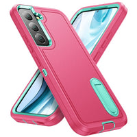 3 Layers Protection Heavy Duty Protective Case with Kickstand for Samsung S22 Ultra Plus