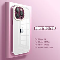 Luxury Transparent Shockproof Armor Case for iPhone 14 13 12 series