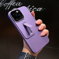 Invisible Stand Holder Bracket Matte Case for iPhone 14 13 series