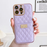Leather Wallet Card Holder Soft Shockproof Case For iPhone 14 13 12 series