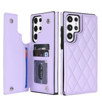 Leather Wallet Card Solt Magnetic Case For Samsung S23 S22 Ultra Plus