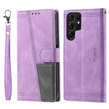 Wrist Strap Flip Leather Wallet Card Holder Case For Samsung Galaxy S23 S22 S21 Ultra Plus