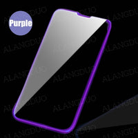 Luminous Tempered Glass Glowing Protective Glass Screen Protector For iPhone 14 13 series