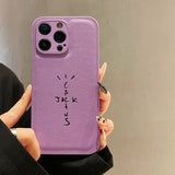 Style Soft Leather Case for iPhone 14 13 12 series