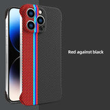 Luxury Shockproof Carbon Fibre Frameless Borderless Case For iPhone 15 1 13 12 series