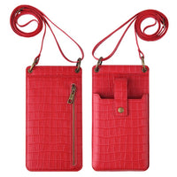 Crossbody Zipper Purse Handbag For iPhone 12 11 Series