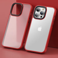 Luxury Matte Transparent Case for iPhone 14 13 12 series