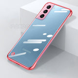 Ultra Thin Transparent Frameless Phone Case for Samsung S21 S20 Note 20 Series