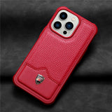 Luxury Ultra Thin PU Leather Case for iPhone 13 12 11 Pro Max Mini