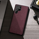 Premium Cloth Texture Case for Samsung S22 Ultra Plus