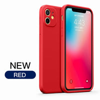 Original Official Full Protection Silicone Case for iPhone 13 12 Series