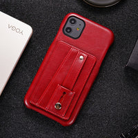 iphone 12 pro max leather case