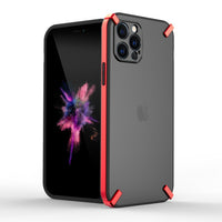 Luxury Plating PC Bumper Shockproof Silicone Case for iPhone 12 11 Series