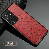 Premium Leather Case For Samsung S23 S22 S21 Ultra Plus